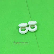 338-3-DIC Резина на Запорождец "Прогресс" комплект 4шт., белая